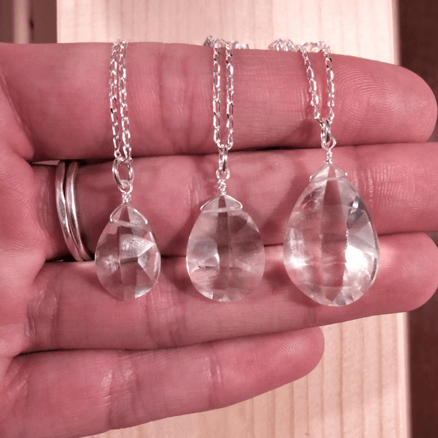 Clear Quartz Drops