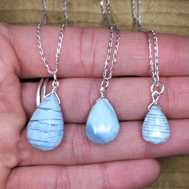 Blue Opal Drops