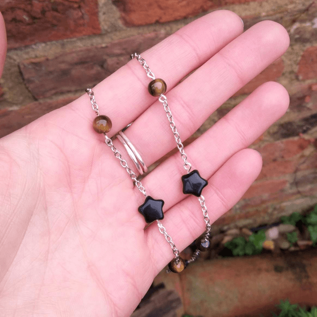 Black Star Necklace