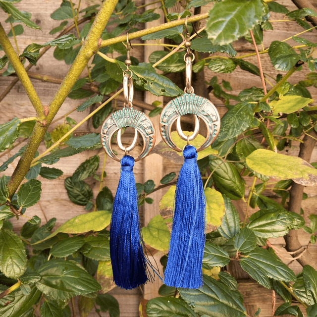 Tribal Tassel Earrings