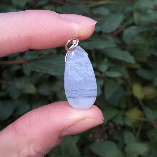 Blue Lace Agate Drop 4