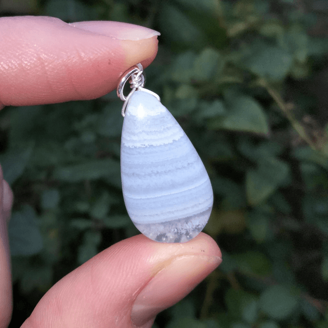 Blue Lace Agate Drop 7